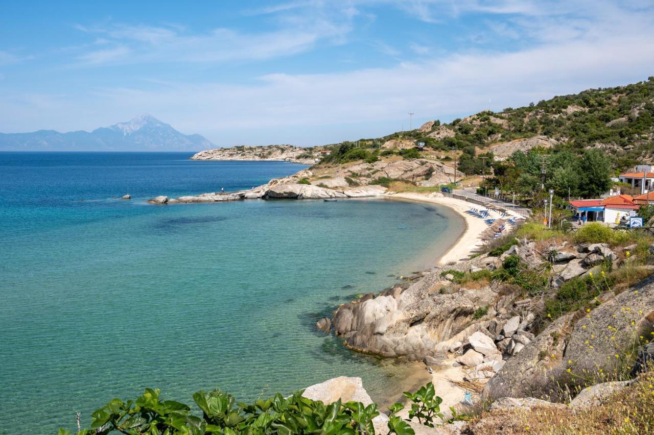 Athos View - Golden Fig Sykia Lodge Paralia Sikias Exteriér fotografie